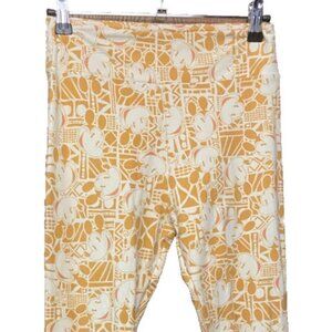 Women's Lularoe Disney Mickey Mouse OS Leggings- Fits sizes 2-10- EUC